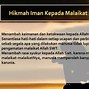 Iman Kepada Malaikat Allah Swt Hukumnya Fardu Ain Maksudnya